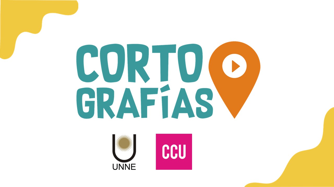 Portada del taller, logo de presentación del taller Cortografías