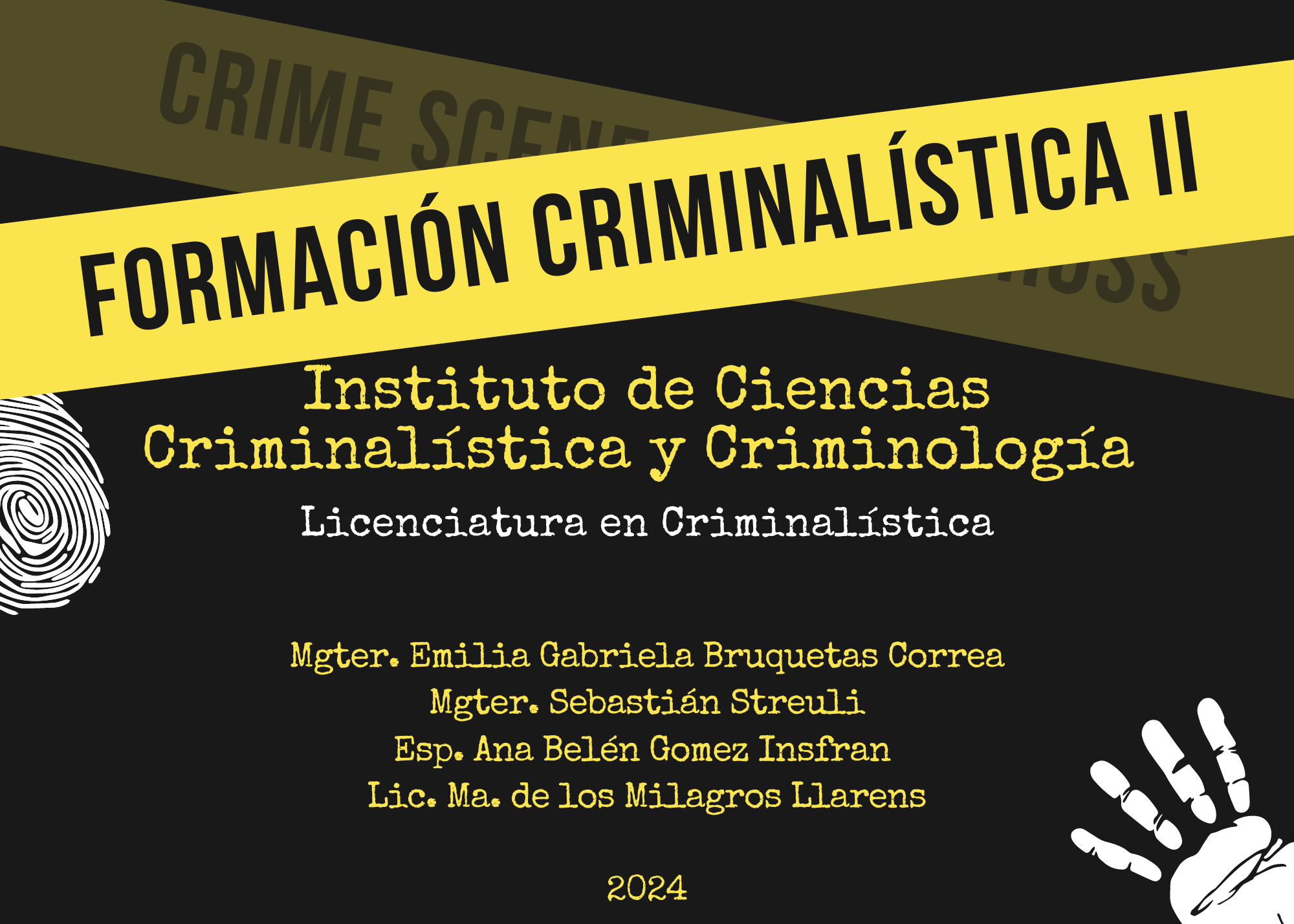 Formación Criminalística II