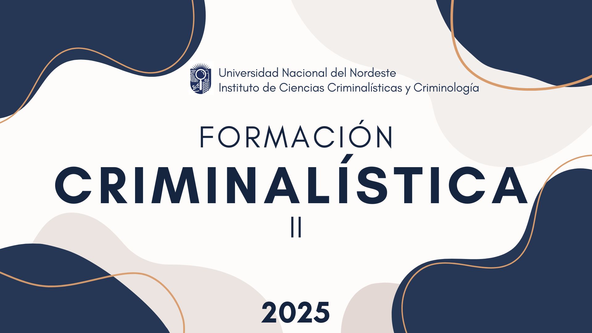 Formación Criminalística II 2025